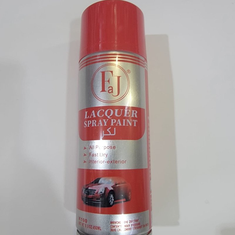 بخاخ طلاء بالورنيش (لكر) من طراز FAJ K190