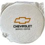 شماسة سيارة قابلة للطي تحمل شعار شيفروليه وعبارة "مركز خدمة شيفروليه".