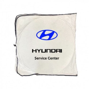 غطاء حماية زجاج أمامي للسيارة (شماسة) بشعار هيونداي